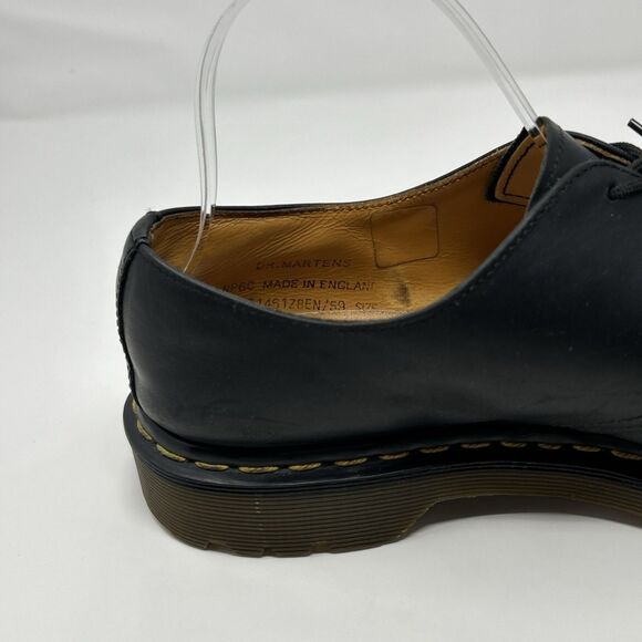 Dr. Martens 1461 Made in England Black Leather Gibson Oxford Shoes Men’s 8 main image 10